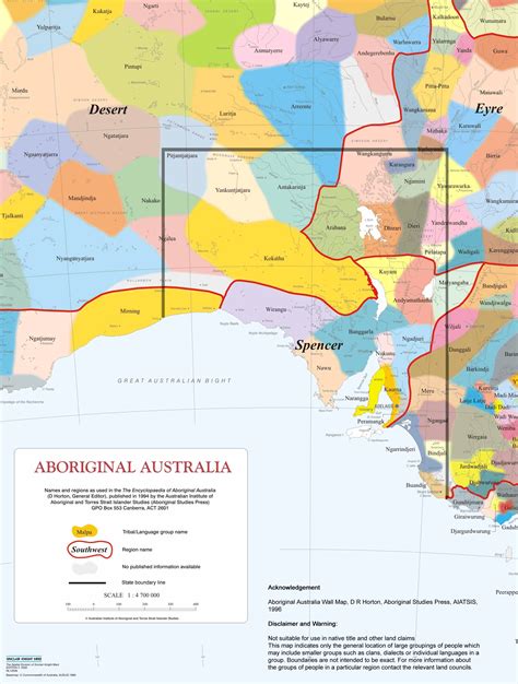 Aboriginal Languages Of Australia Map - United States Map