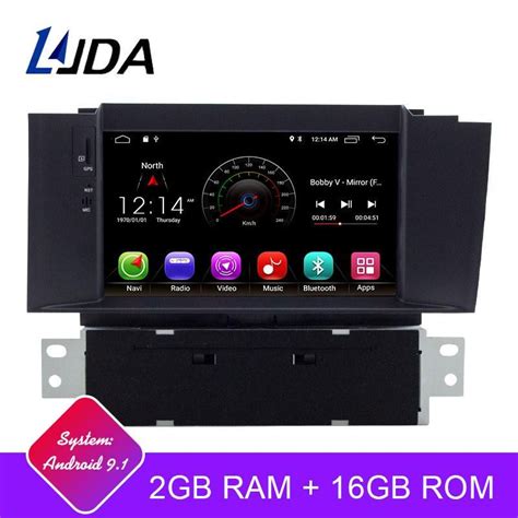 LJDA 1 Din 7 Pulgadas Android 9 1 Reproductor De DVD Del Coche Para