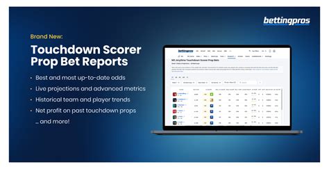 New Nfl Touchdown Scorer Reports Anytime And First Td Prop Bet Analysis