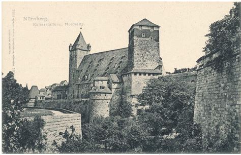 Kaiserstallung der Nürnberger Burg von der Nordseite Nürnberg Burg