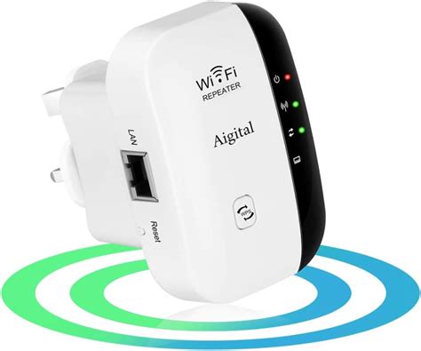 Aigital Wifi Booster Range Extender Mini Mbps Repeater For Home