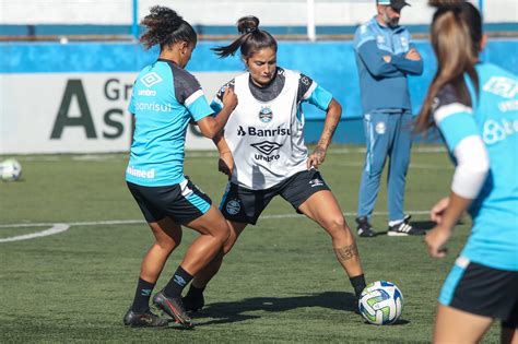 treino tático Gurias Gremistas finalizam preparação para