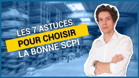 Les Crit Res Pour Bien Choisir Sa Scpi Netinvestissement Youtube