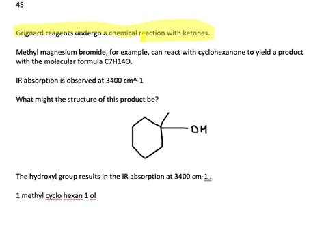 SOLVED Grignard Reagents Undergo A General And Very Useful Reaction