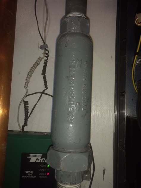 dirty gas heating   wall