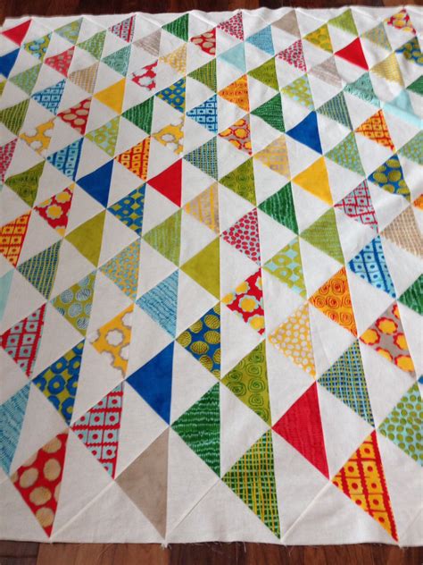 Hst On Point How To Finish A Quilt Quilts Blanket