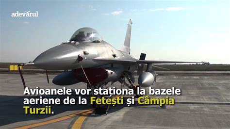 Cum arată primele avioane F 16 ale armatei române YouTube