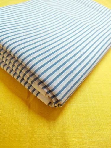 Striped Inch Polycotton Lining Shirting Fabric At Rs Kg In