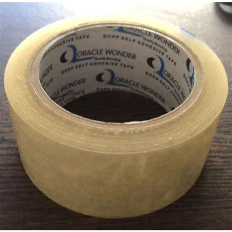 Brand Oracle Wonder Color Milky White Inch Bopp Self Adhesive Tape