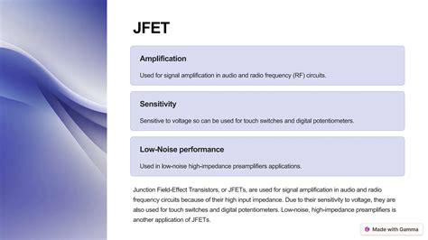 Field Effect Transistor Pptx