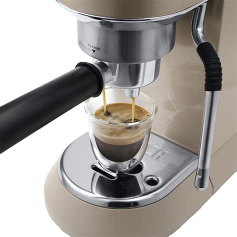 Delonghi Dedica Arte Ec Bg Ese Espressomaschine Beige