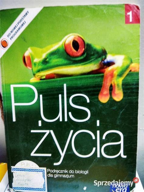 Puls życia biologia podręcznik outlet antykwariat naukowy Warszawa