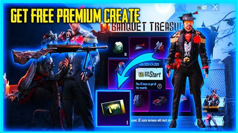 PUBG MOBILE NEW BANQUET TREASURE EVENT GET FREE PREMIUM CREATE NEW