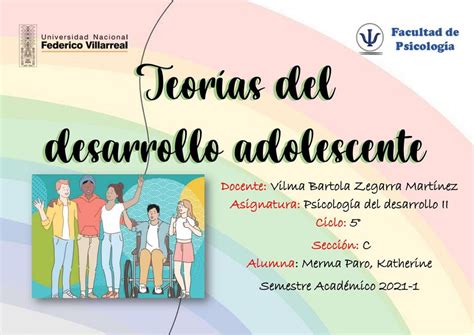 Teor As Del Desarrollo Del Adolescente Psicocreare Udocz