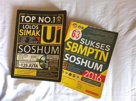 BUKU SIMAK UI BUKU SBMPTN SOSHUM SET Buku Alat Tulis Buku Di Carousell