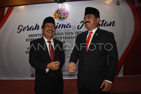 Sertijab Menteri Atr Kepala Bpn Antara Foto