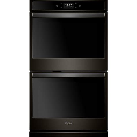 Whirlpool 30 In Smart Double Electric Wall Oven With True Convection Cooking In Fingerprint