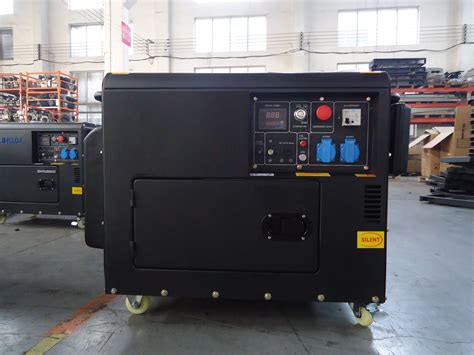 5kw 5kva Air Cooled Single Cylinder Portable Open Type Diesel Generator