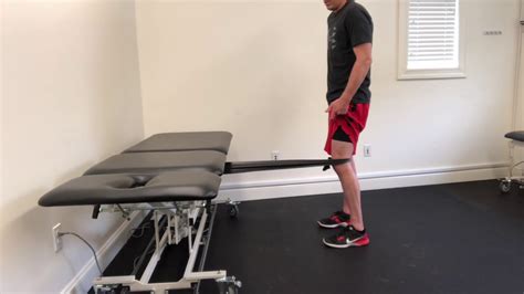 Standing Terminal Knee Extension Tke After Knee Surgery Youtube