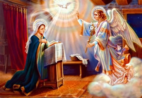 When Angel Gabriel came to Mary - Life of mary mother of jesus