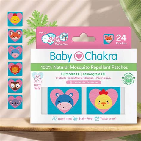 Buy Babychakra Natural Repellent Mosquito Patches For Babies Online