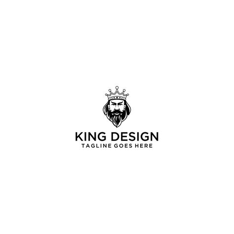 King Logo Sign Design . 13058479 Vector Art at Vecteezy