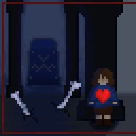 FRISK Undertale Pixel