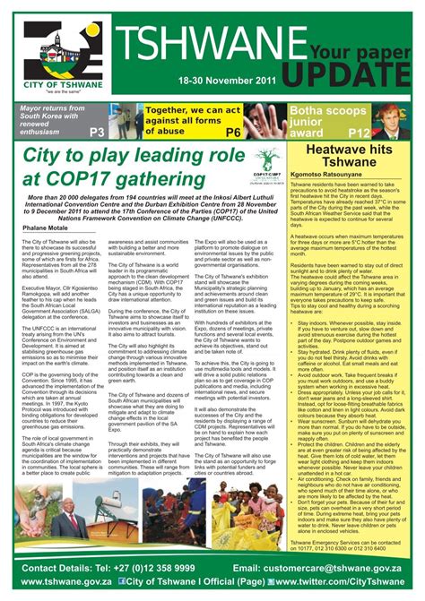 City Of Tshwane Job Application Forms 5