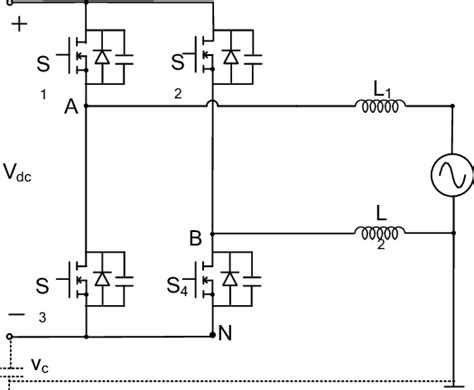 Single Phase Full Bridge Inverter Download Scientific Diagram