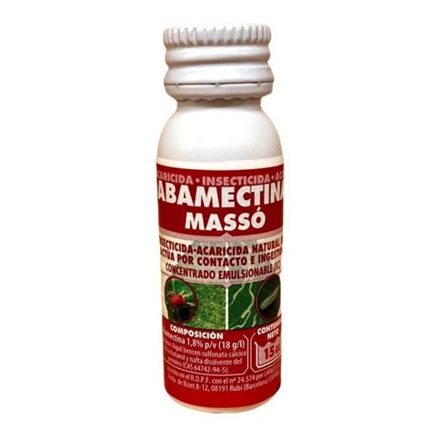 Abamectina 15 ML Acaricida Insecticida Abamectina