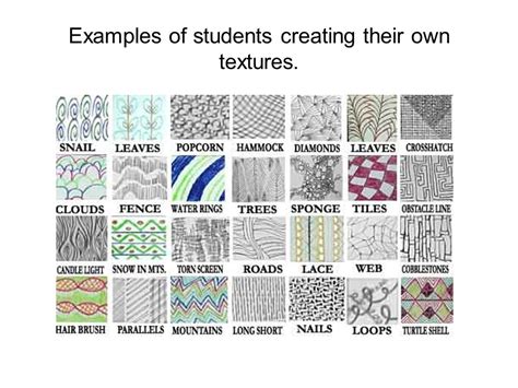 Implied Texture Examples