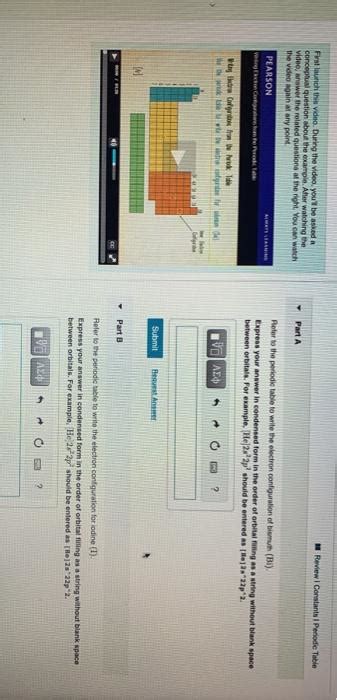 Solved Review Constants I Periodic Table Fratlarich This Chegg