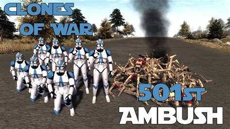 Men Of War Assault Squad 2 Star Wars Mod 501st Ambush Youtube