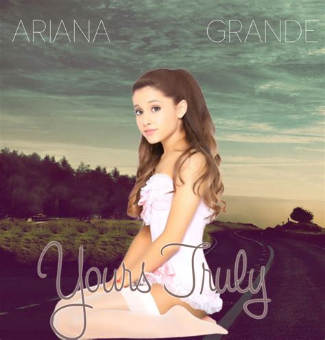 Ariana Grande - Yours Truly v1 by trash-magic on DeviantArt