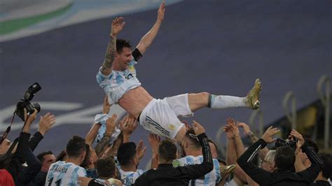 Copa America Final Argentina Beat Brazil 1 0 To Win Record Equalling