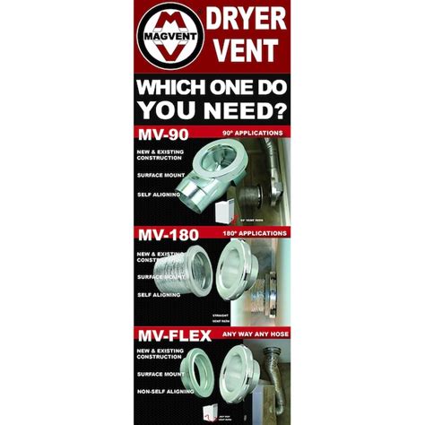 Magvent Indoor Hook Up Dryer Vent Kit In The Dryer Vent Kits Department