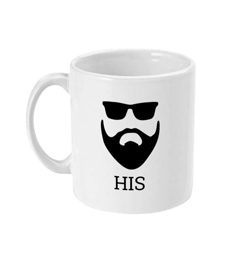 His Beard Mug Bearded Man Coffee Mug Mug For Boyfriend Dad Gift