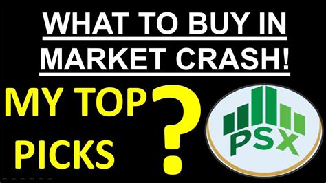 Best Stocks In Crashing Markets Kse Psx Youtube