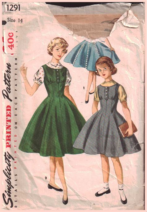 Simplicity Sewing Pattern Ladies 1950s Retro Blouses Jackets And