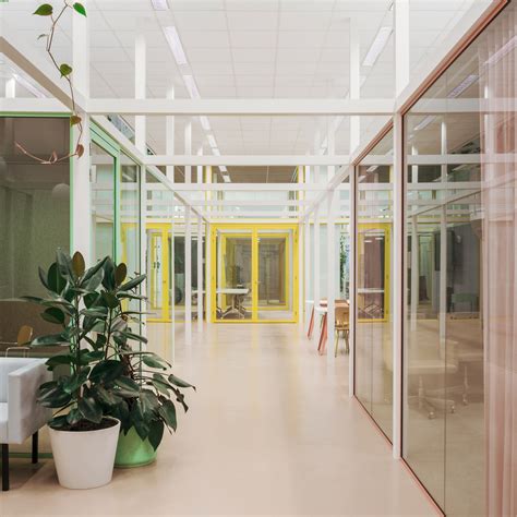 Decmyk Beyond Space Designs Colourful Office Around Reconfigurable