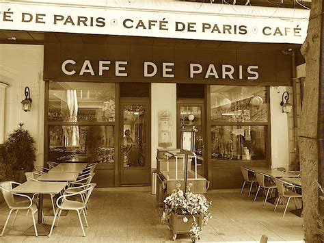 Merisis Vienna For Beginners Café De Paris In Genevadrinking Coffee