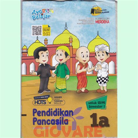 Buku Lks Pendidikan Pancasila Kelas 1 Kurikulum Merdeka Graha Pustaka