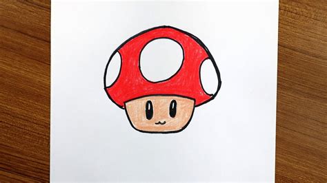 Mario Mushroom Drawing