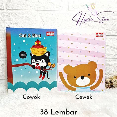 Jual Buku Tulis Merk SKOLA By SIDU 38 Lembar Atau 58 Lembar Ecer Buku