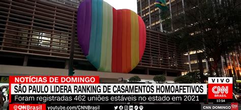 Cnn São Paulo Lidera Ranking De União Estável Entre Pessoas Do Mesmo Sexo Cnb Sp Institucional