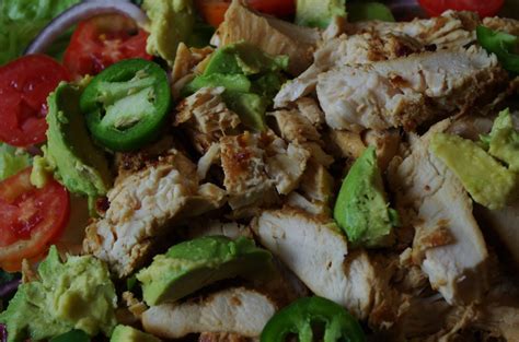 Chicken Fajita Salad - Thyme and Tarragon