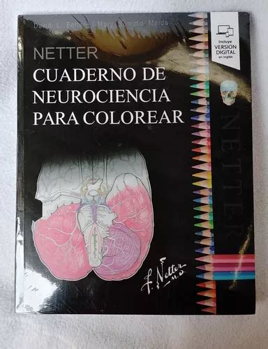 Netter Cuaderno De Neurociencia Para Colorear Libro Nuevo Envío gratis