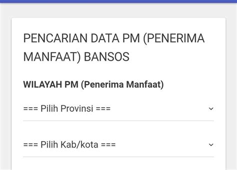 Daftar Nama Penerima Bansos Pkh Cek Lewat Hp Sudah Cair Rp Ribu