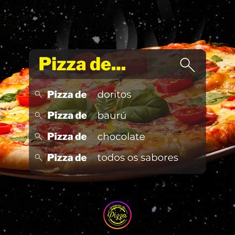 Menu Em Universo Da Pizza Rod Zio De Restaurante Pelotas