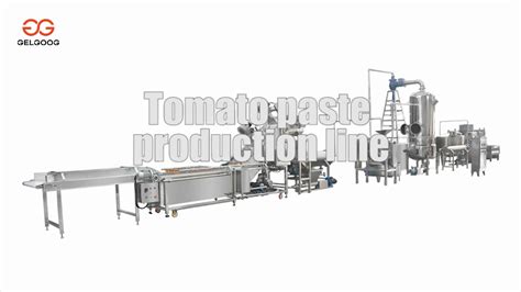 Commercial Tomato Paste Ketchup Making Production Line Tomato Puree